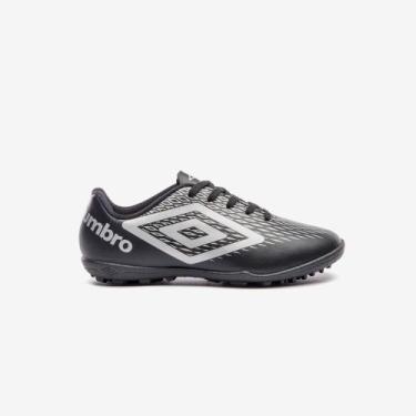 Imagem de Chuteira Society Infantil Umbro X-Diamond Jr -, Preto, 29