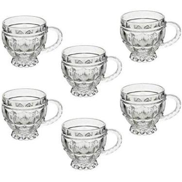 Imagem de Conjunto 6 Xícaras de Cristal Lile 200ml  Casa Del Grande