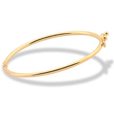 Imagem de Bracelete Pulseira Ouro 18 Kilates 5.50 Gramas Rendodo Com trava