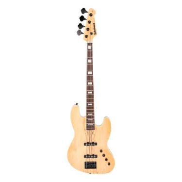 Imagem de Contra Baixo Ativo 4 Cordas Jazz Bass Waldman GJJF450A SPAM