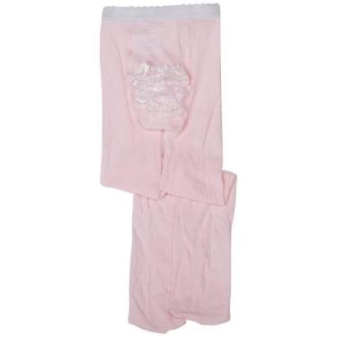 Imagem de Meia calça com rendinha rosa quentinha - luvable friends, Rosa, 9-18M
