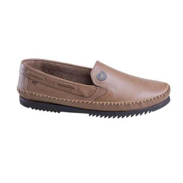 Imagem de Mocassim Em Couro Rafarillo 300 Masculino, Sesamo, 39