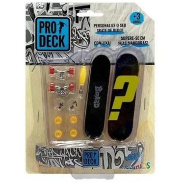 Imagem de Skate De Dedo Prodeck Para Montar 1 Skate Sortidos Br1803 - Multikids