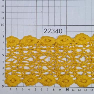Imagem de 20m Renda Algodão 5cm 5,2cm 5,5cm 5,8cm 6cm 10cm vermelho turqueza ver