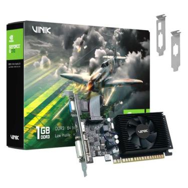 Imagem de Placa de video vinik geforce g210 1gb ddr3 64 bits gpuvk2101gblp0k3