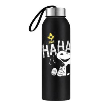 Imagem de Garrafinha de Água Squeeze Tampa Inox e Alça 800ml Personagens - - Ban