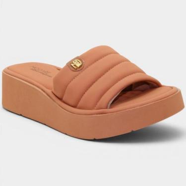 Imagem de Tamanco Modare Ultraconforto Ortopédico Plataforma Feminino - Nude - 3