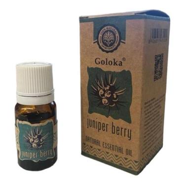 Imagem de Óleo Essencial Goloka Puro Baga Zimbro Juniper Berry 10ml - Lua Místic