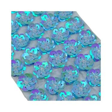 Imagem de Patches De Flores Com Lantejoulas De 2cm, 100PCS, Costura DIY, Acessór