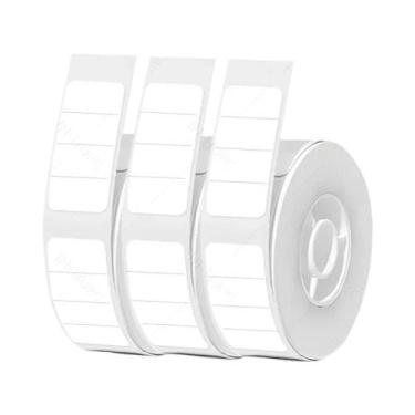 Imagem de Papel Adesivo Térmico Impermeável E Anti-Óleo 12-15mm Fita Branca Para