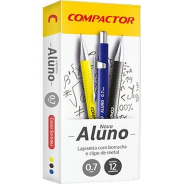 Imagem de Lapiseira 0.7MM Aluno 0.7 Metalica - Compactor