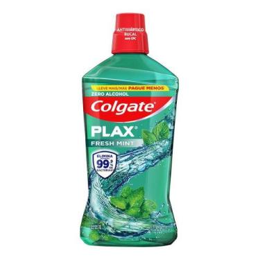 Imagem de Enxaguante Bucal Colgate Plax Fresh Mint Leve 1L Pague 700ml