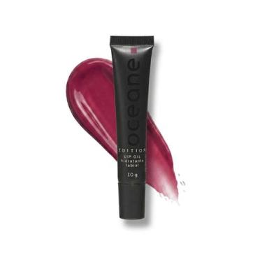 Imagem de Lip Oil Hidratante Labial Océane 10g Fuchsia com Ácido Hialurônico e V