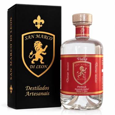 Imagem de Vodka Premium San Marco Di Leon Destilação Tripla 15 Filtrações em Car