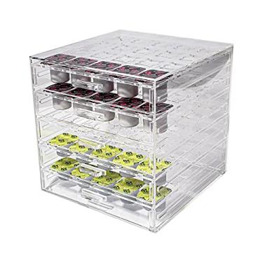 Imagem de Porta Cápsula BBlend Acrílico 5 Gavetas para 100 Cápsulas