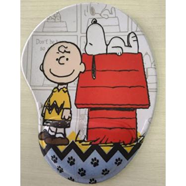 Imagem de Mouse Pad Ref.101 Com apoio de pulso Ergonômico | Snoopy (Snoopy & Charlie)