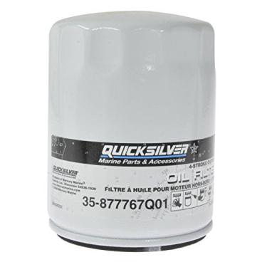 Imagem de Filtro de óleo Quicksilver 877767Q01 - Verado em linha 4 cilindros 135 HP até 200 HP Outboards
