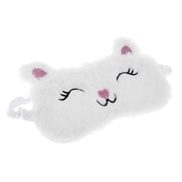 Imagem de Generic Máscara de Sono de Pelúcia em Forma de Coelho Máscara para Dormir com Venda de Olhos