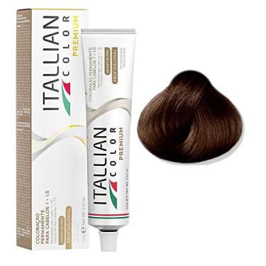 Imagem de Coloração Itallian 60g Louro Claro Cobre Dourado 8.43 Premium