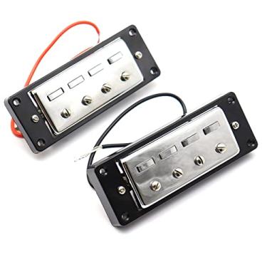 Imagem de Pickups De Guitarra De 1set Mini 4 String Bass Guitar Humbucker Pickups Para Guitarra Elétrica Captador