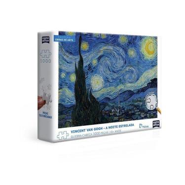 Imagem de Quebra-Cabeça 1000 Peças Van Gogh A Noite Estrelada