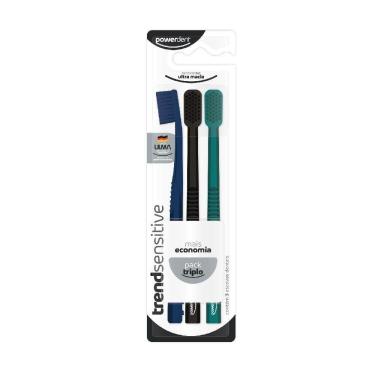 Imagem de Escova De Dentes - Trend Sensitive Pack Triplo Com Cerdas ULMA