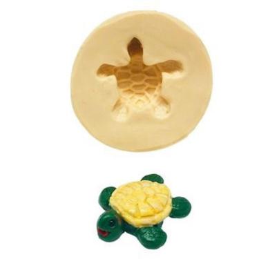Imagem de Molde De Silicone Tartaruga, Fundo Do Mar ,Resina,Confeitaria,Biscuit Molds Planet