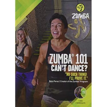 Imagem de Zumba DVD de treino 101 Dance Fitness para iniciantes, treino de dança para iniciantes. 12,7 x 13,3 x 19 cm. 11,3 kg