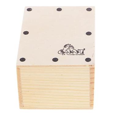Imagem de Colaxi 1 Piece Square Wooden Drawer with Hand Drum Stirrer for Pieces