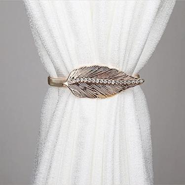 Imagem de Cortinas de mola Alças de mola Estilo nórdico Clipe de fivela de cortina de metal Corda de metal Ganchos de cortina Decoração de casa Cortina de retenção, 17