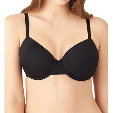 Imagem de Wacoal Sutiã feminino com estampa de renda, Preto, 32D