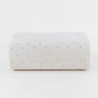 Imagem de Manta para Berço Velvet Star Azul - 76cmx1m