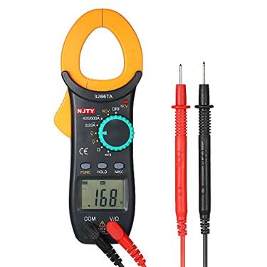 Imagem de Qudai Digital Clamp Meter 2000 Contagens Multímetro Auto com Teste NCV AC/DC Tensão AC Corrente Portátil Multímetro Portátil LCD Diaplay Medição Resistência Continuidade Diodo NP