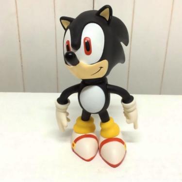 Imagem de Boneco Action Figure Sonic Preto Articulado 23cm