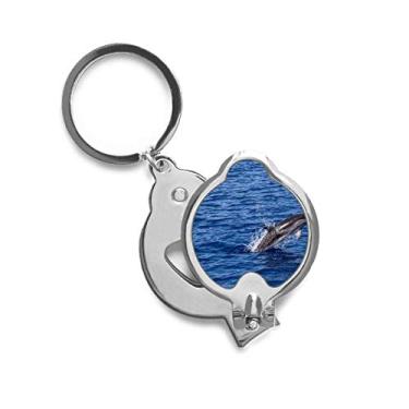 Imagem de Cortador de unhas Ocean Water Killer Whale Nature Picture Tesoura cortador de aço inoxidável