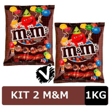 M&M Confeito Chocolate 1kg - Mars