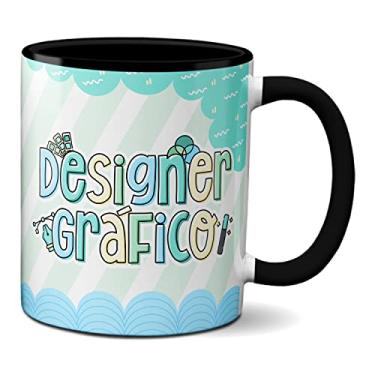 Imagem de Caneca Profissional Designer Gráfico Lindo Presente (Preta)