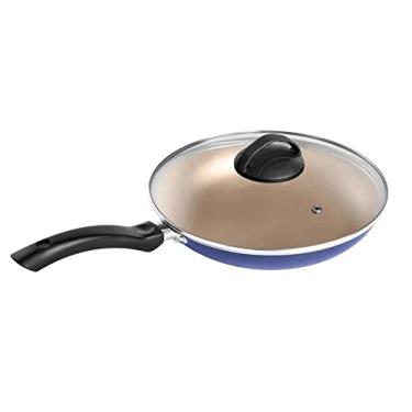 Imagem de Frigideira Antiaderente Com Tampa Patolux N24 Azul