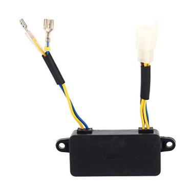 Imagem de Gerador regulador, regulador de tensão 1PCS retificador monofásico AVR para gerador a gasolina 2KW3KW, geradores de energia portátil