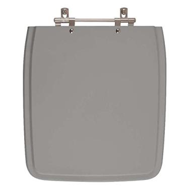 Imagem de Tampa de Vaso Sanitário Vila Rica Cinza Escuro para bacia Icasa