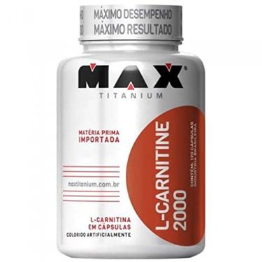 Imagem de L-Carnitine 2000-120 Cápsulas, Max Titanium