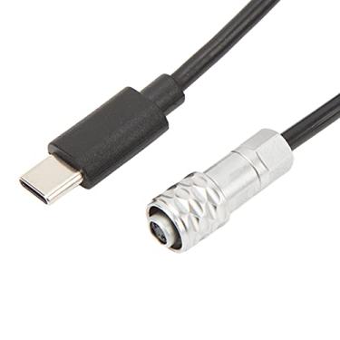 Imagem de Para Cabo de Alimentação BMPCC, USB C Para BMPCC 4K 6K Cabo de 2 Pinos, Cabo de Alimentação Tipo C Para Blackmagic Cinema Camera Suporte PD Fasting Charging