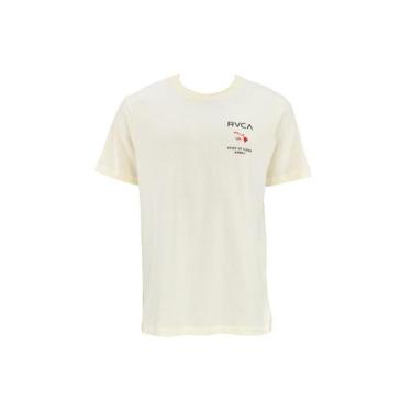 Imagem de Camiseta Rvca State Of Aloha Amarela - Masculino - Ruca