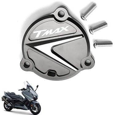 Imagem de Protetor de capa de alumínio para Yamaha tmax 530 sx dx 2012-2019 2015 2016 2017 2018 T-MAX 530 para motocicleta