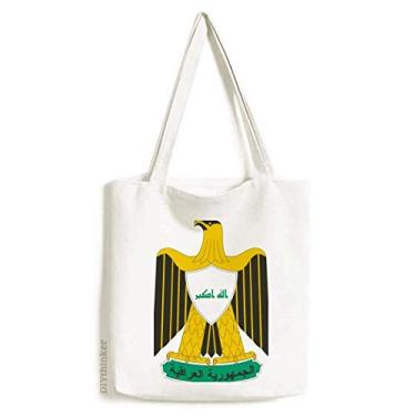 Imagem de Bolsa de lona com emblema nacional