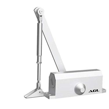 Imagem de Mola Aérea Hidráulica p/Porta de 45 a 85 kg Força 4 AL85 Prata - AGL