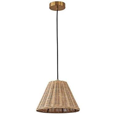 Imagem de Luminária Pendente Natural 1L E27 Just Home Collection