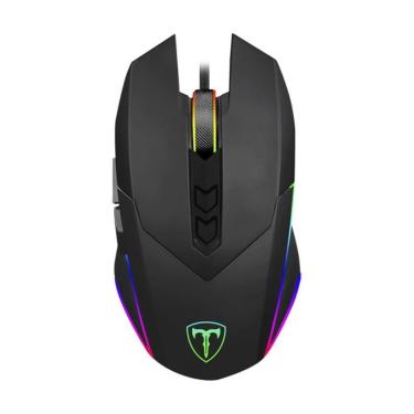 Imagem de Mouse Gamer T-Dagger Lieutenant RGB Preto-Unissex