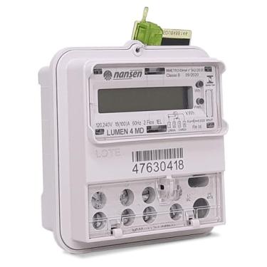 Imagem de Relógio Energia Medidor Luz Consumo Monofásico F+n Nansen