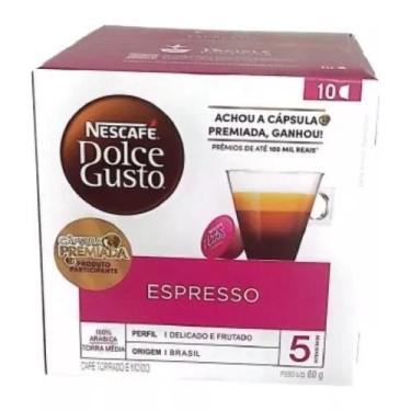 Imagem de Café Em Cápsula Torrado E Moído Espresso Nescafé Dolce Gusto Caixa 60